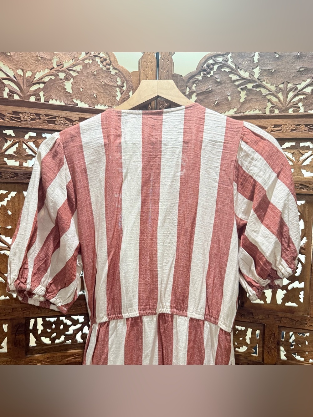 Knox Rose Women's Short Sleeve Wrap Dress - Picture 9 of 9